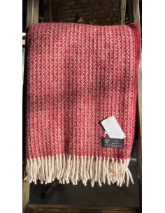 Patterned Wool Throw,...