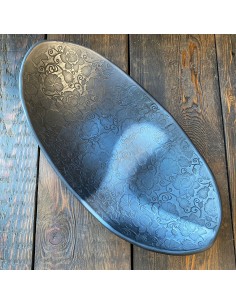 Black Pottery Serving Dish...