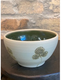 Pottery Bowl "Clover", 19cm