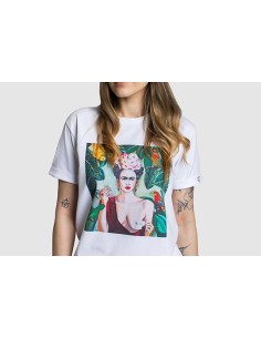 T-Shirt "Frida", white