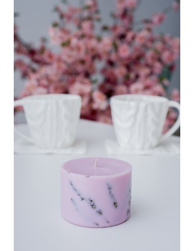 Sojas vaska svece ar Lavandas aromātu – Lillā