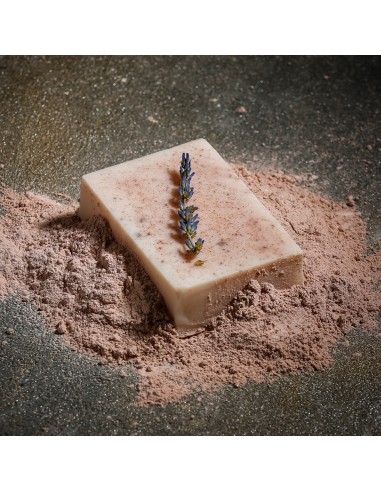 Goat Milk Soap with Lavender Essential Oil and Pink Clay