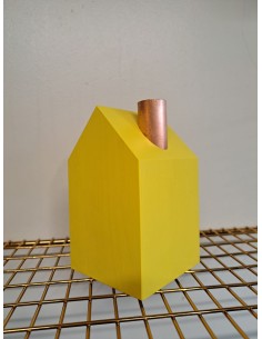 Wooden candlestick "House",...