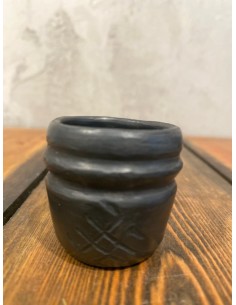 Shot Glass - Black Ceramics