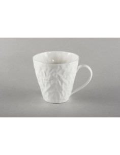 Porcelain Tea Mug "Crumpled...