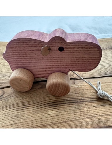 Wooden Toy - Hippo
