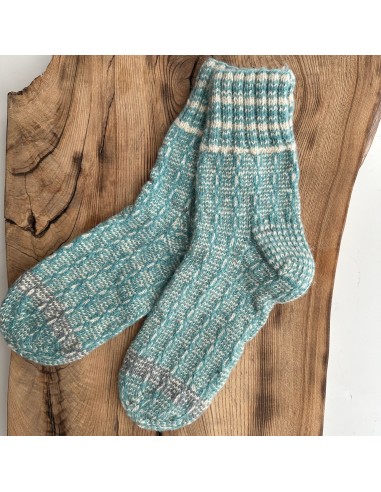 Hand-knitted Women's Wool Socks (Size 40-41)