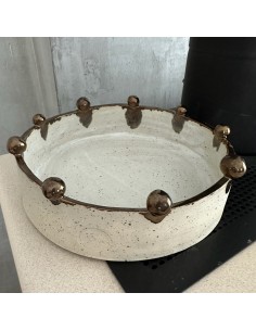 Decorative Stoneware Bowl...