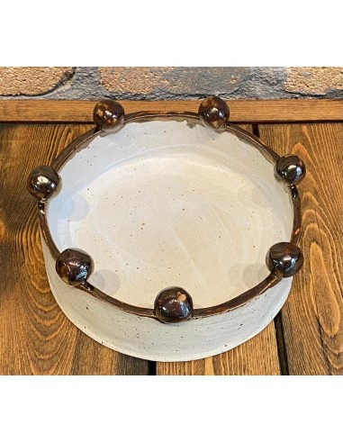 copy of Decorative Stoneware Bowl "Crown", small